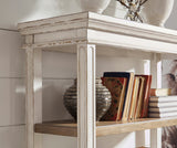 Realyn Bookcase shelving detail