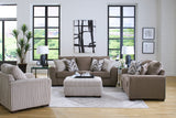 side view of Wanfi Java Sofa & Loveseat Set furniture