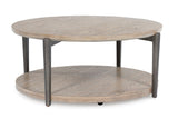 Dyonton cocktail table top detail in light grayish brown