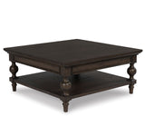 Veramond dark brown 3-piece occasional table set