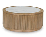 Tilda cocktail table top surface detail