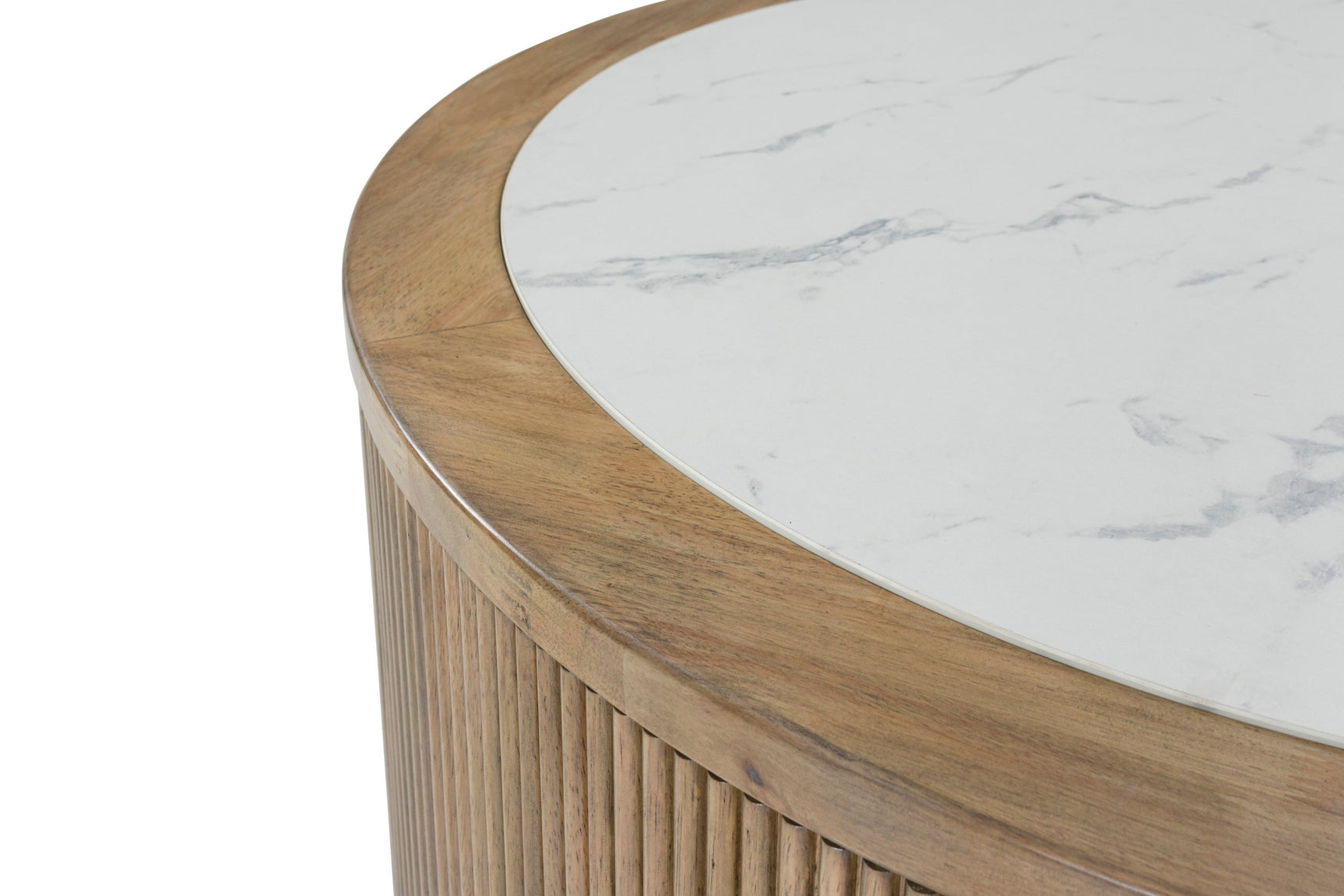 Tilda cocktail table caster wheel close-up
