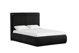 Diana Black fabric bed Bluetooth speaker detail