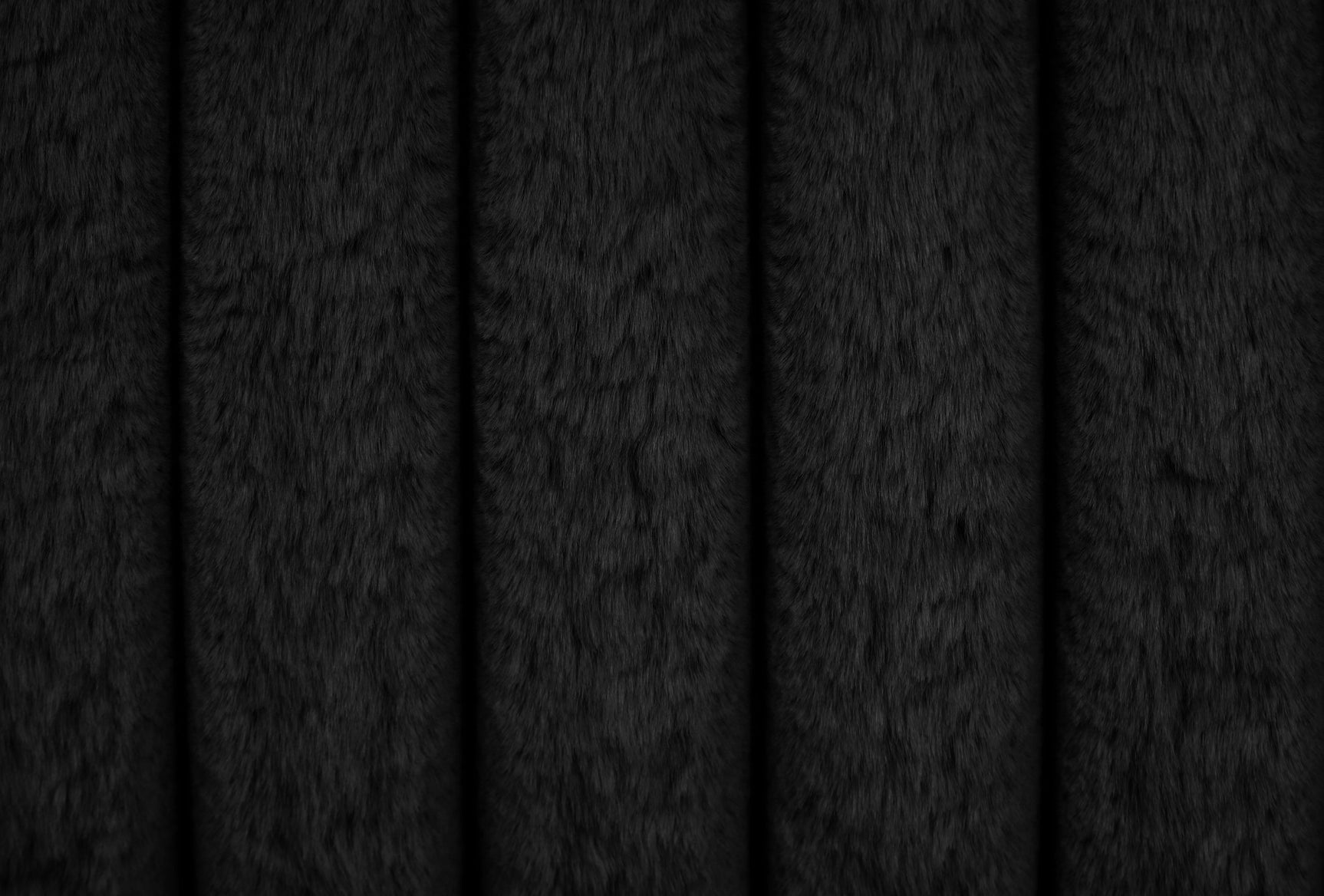 Diana Black Fabric Platform King Bed footboard detail