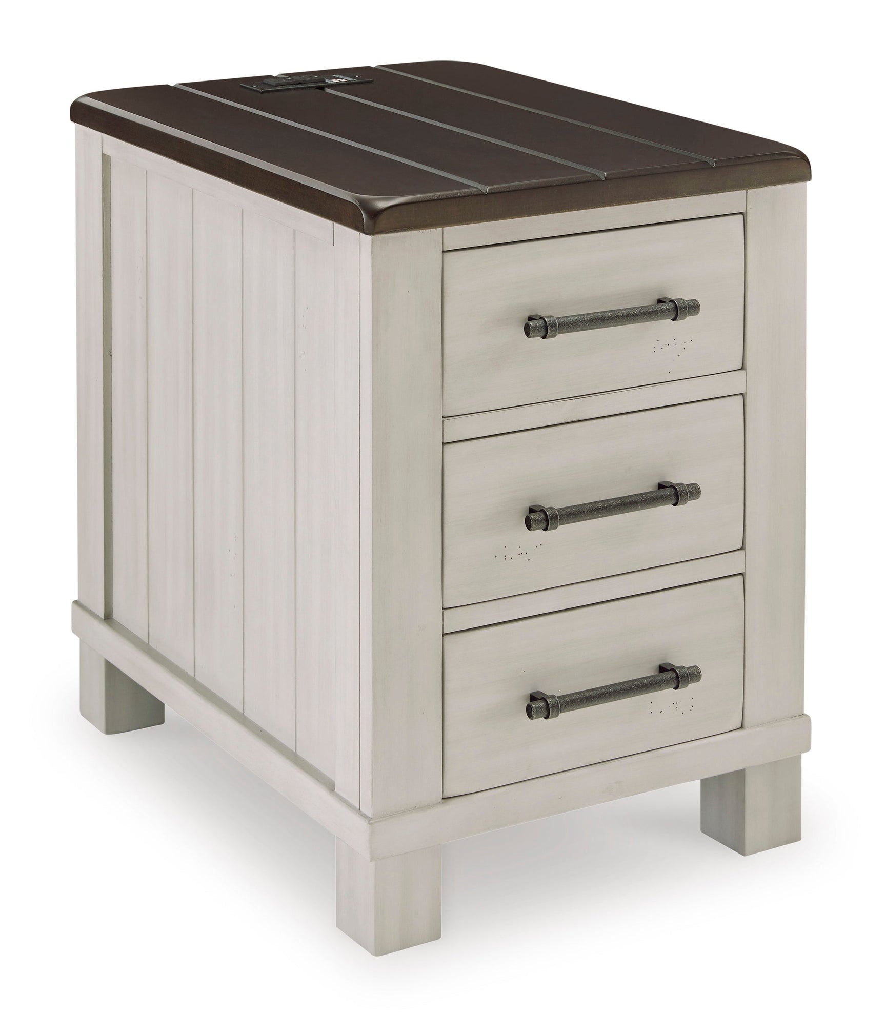 Charging ports with dual USB on cocktail table