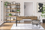 Kubi Light Brown Office Desk