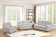 Side view of Tiffany Stone 3-Piece Living Room Set sofa