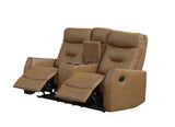 Close-up of saddle leather gel upholstery