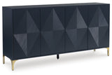 Top view of cabinet surface