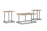 Tumar Occasional Table Set side view in living room