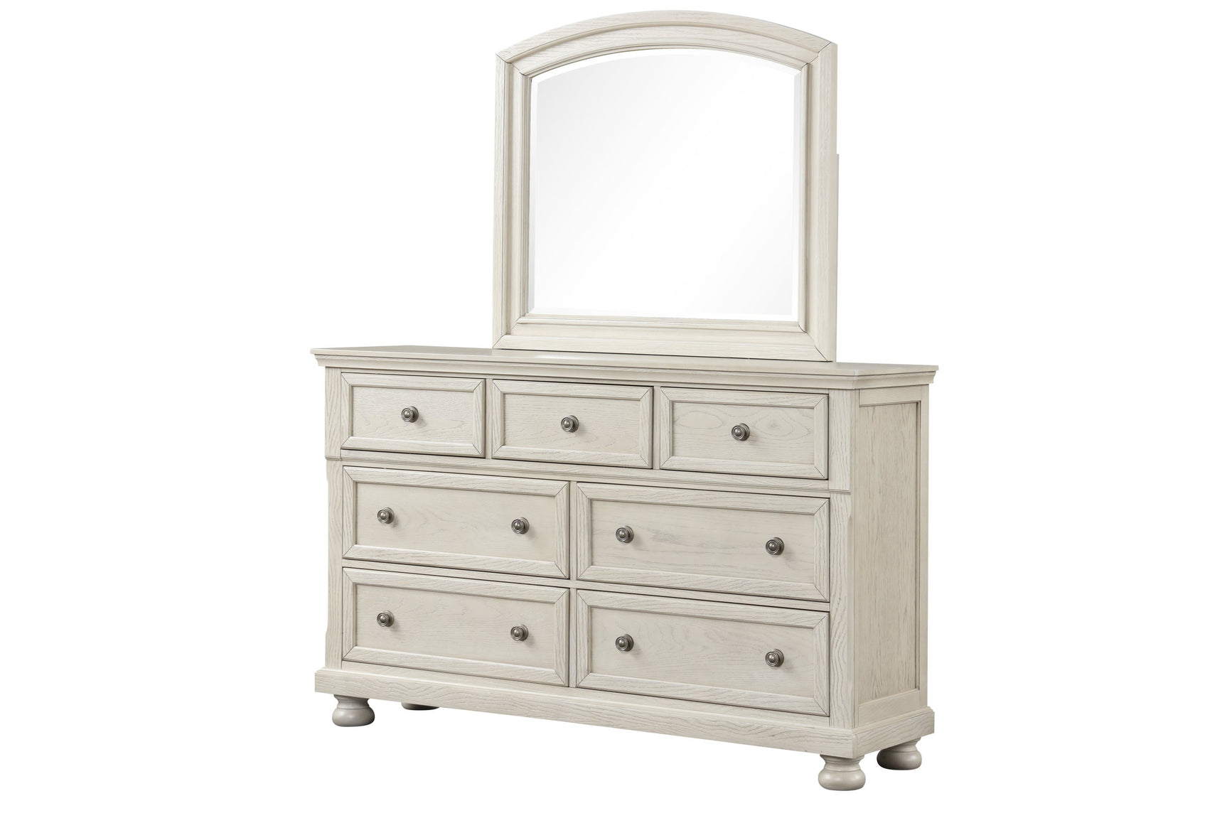 Main view of Magnolia Cream Storage Sleigh Bedroom Set bed