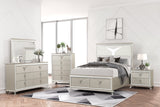 Master Champagne bed side angle