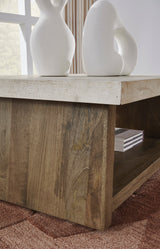 Brendalhouse coffee table top surface closeup