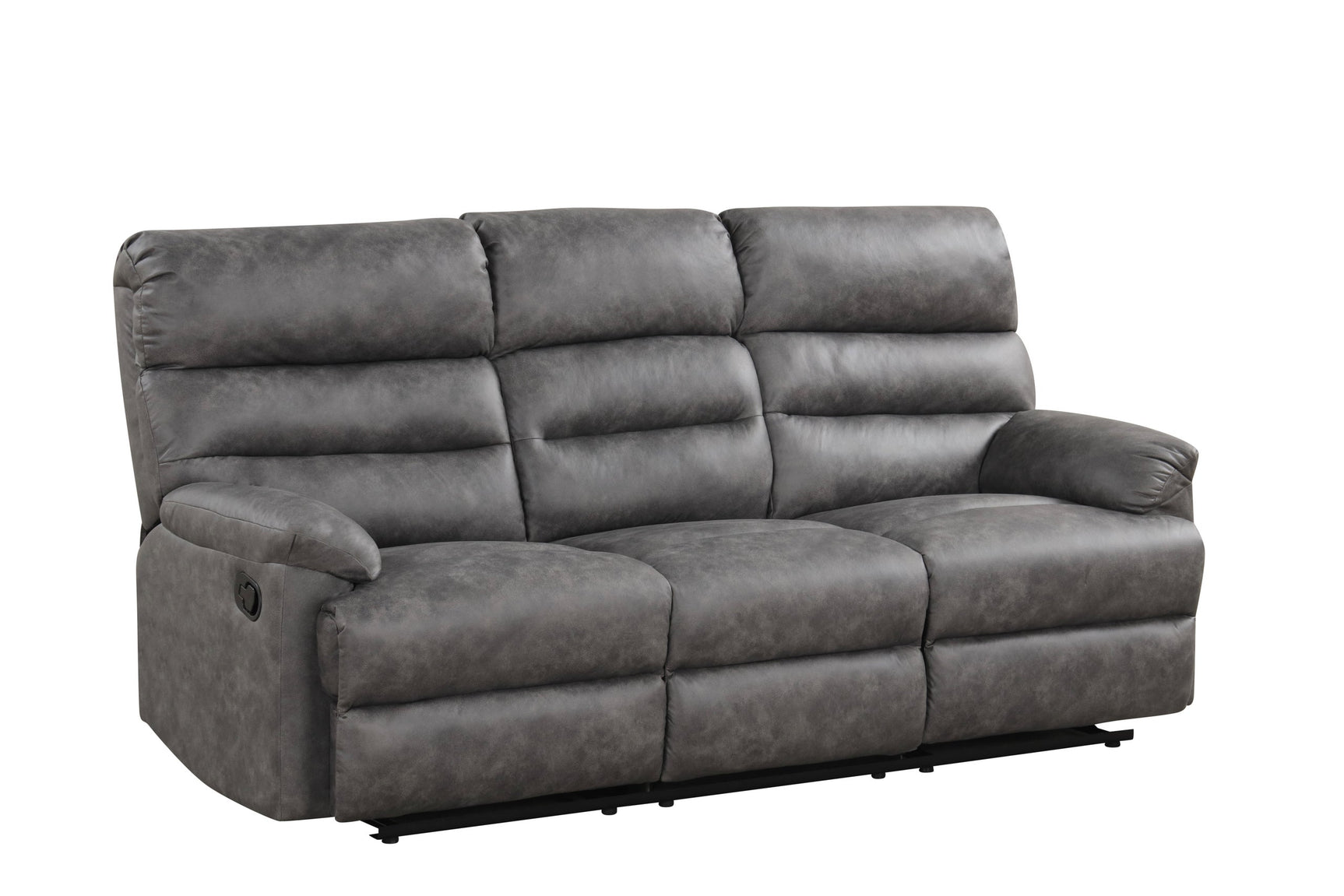 Side angle showing recliner mechanism