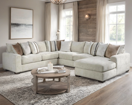 Behold Pebble Oversized Sectional sofa, main view