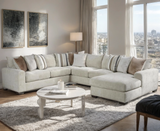 Behold Pebble Oversized Sectional sofa, side view