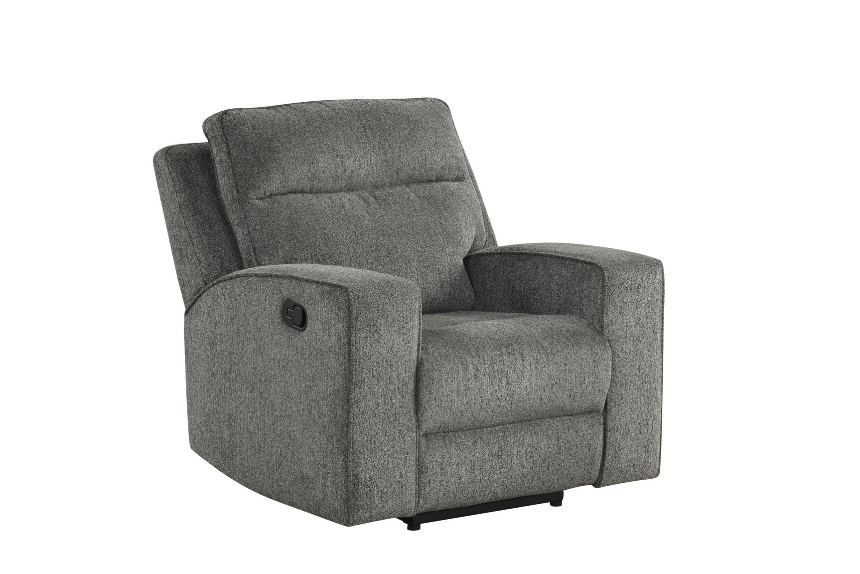 Hudson reclining set arranged in living room setting