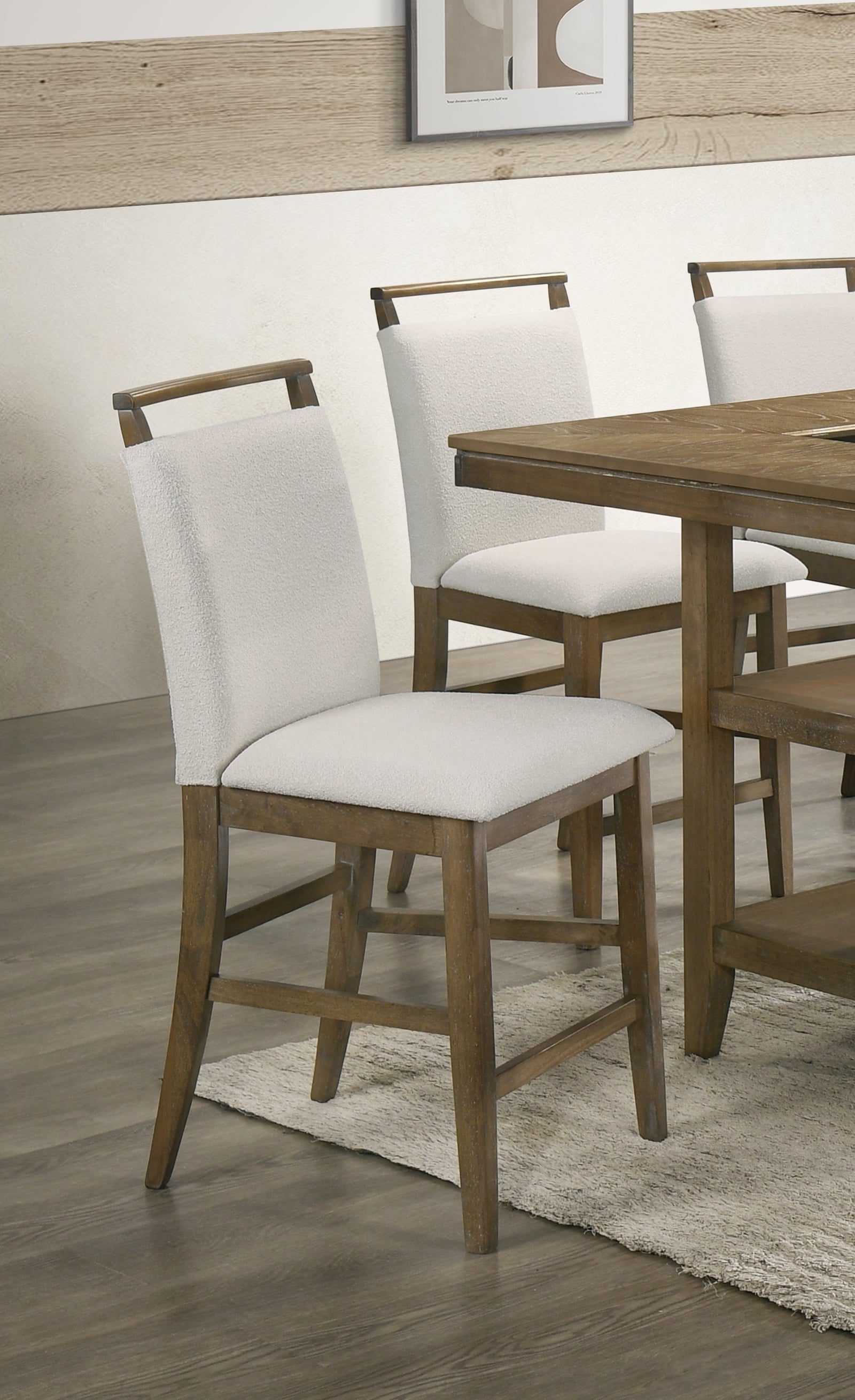 Tommy White Brown Dining Chair