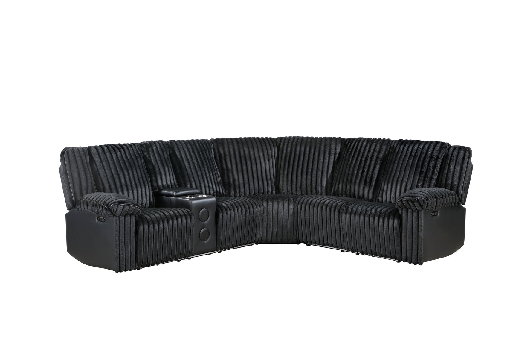 Flash sectional side view showing reclining seat