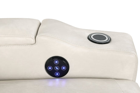 Cooling cup holder with beverage on Topgun recliner