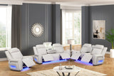 Close-up of Rolls Royce loveseat armrest with storage and cup holder