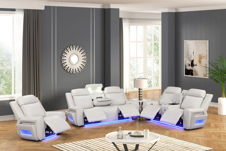 Close-up of Rolls Royce loveseat armrest with storage and cup holder