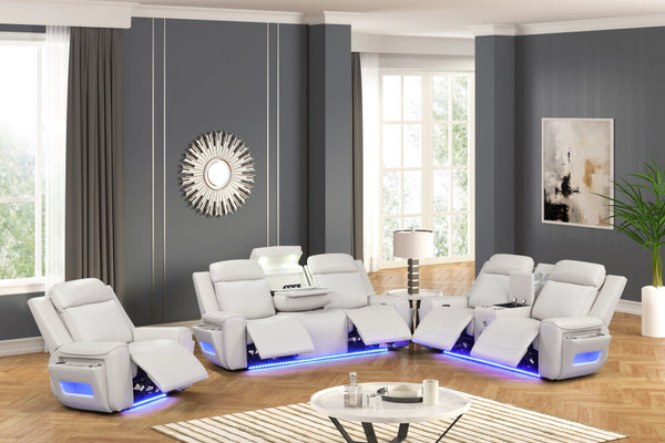 Close-up of Rolls Royce loveseat armrest with storage and cup holder