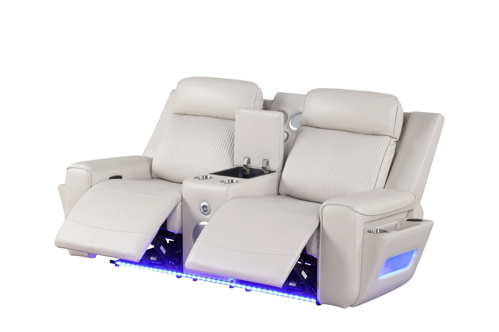 USB charging ports in armrests