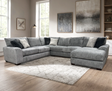 Jean Gray Oversized Sectional sectional sofa main view