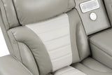 Ibiza sectional side view showing power recliner features