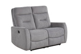 Nina Gray Fabric 3-Piece Power Reclining Set