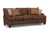 Franklin Walnut Oversized 2-Piece Living Room Set