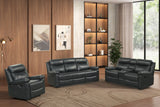 Isabel reclining sofa with drop-down table and cupholders