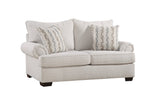Behold Cream Oversized Sofa & Loveseat Set view 5