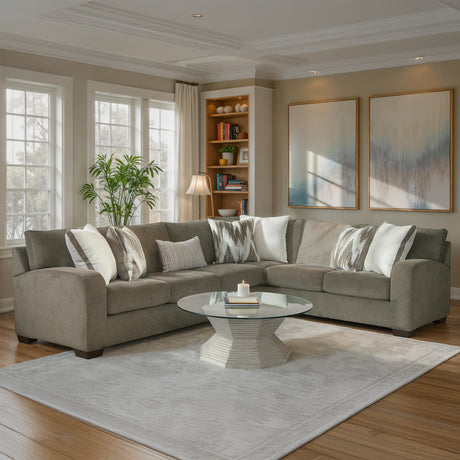 Behold Gray Sectional from Decor Furniture