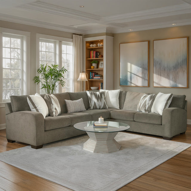 Behold Gray Sectional from Decor Furniture