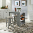 Nuni Grey Counter Height Table + 2 Chairs from Decor Furniture