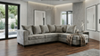 Hudson Gray Sectional from Decor Furniture