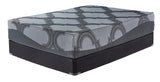 M628 12 inch gel memory foam hybrid king mattress corner detail