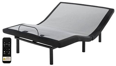 Ashley M9X8 Queen Adjustable Bed Base with massage and LED lights front view