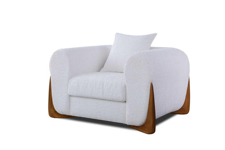 Stylus Ivory Chair front view