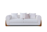 Stylus Ivory Chair detail upholstery