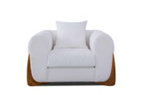 Stylus Ivory Chair living room setting