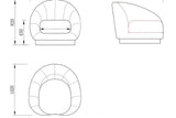 S4046 Olena (Dove Grey) (Chair) - Ella Furniture