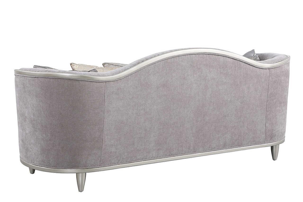 Bellisimo Grey Chair detail view