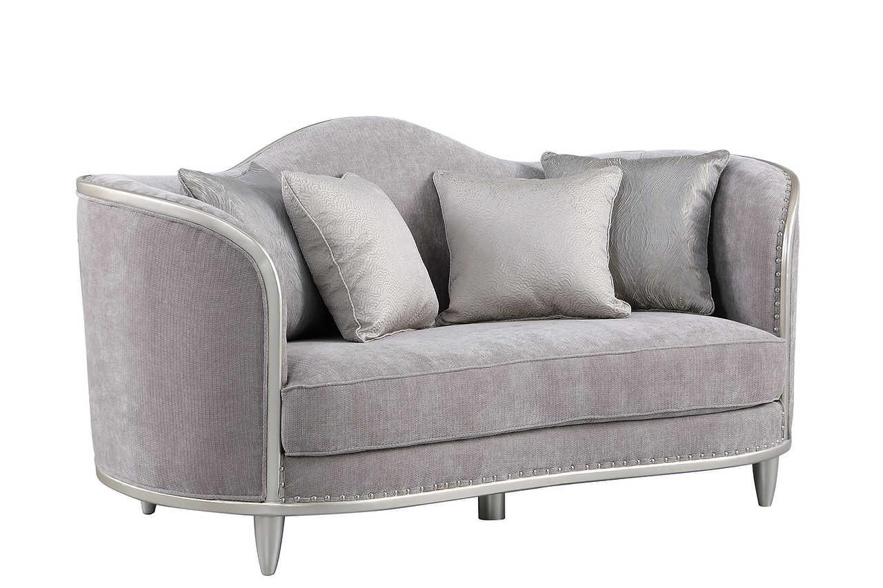 Bellisimo Grey Living Room Set overall view
