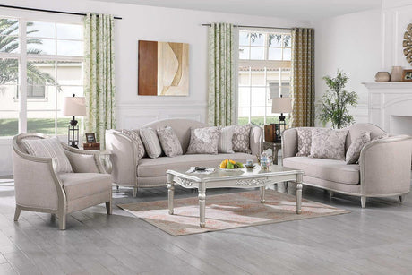 Bellisimo Light Grey Living Room Set main view