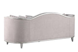 Bellisimo Light Grey Living Room Set close-up detail