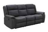 Max Grey loveseat upholstery texture