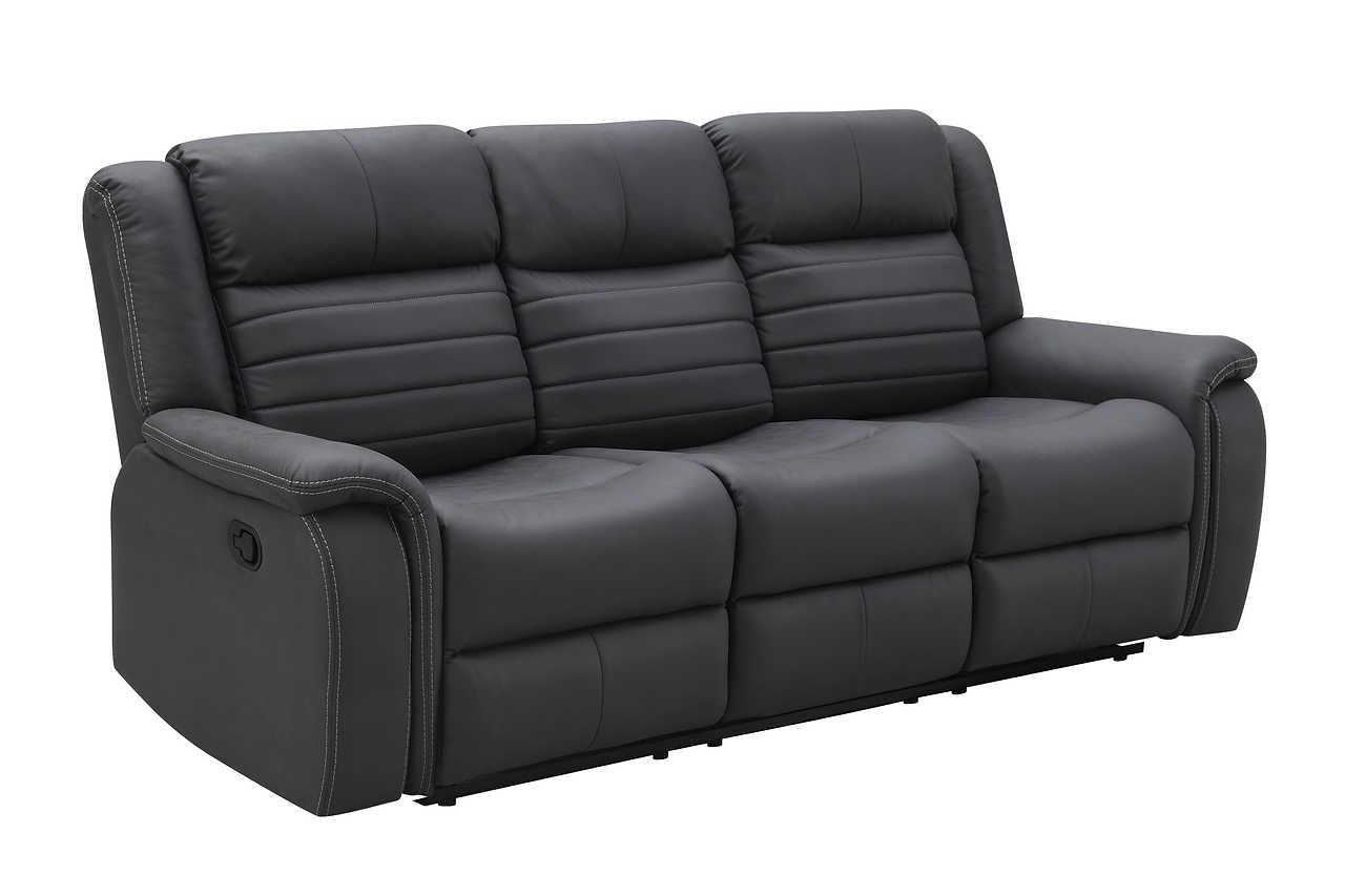 Max Grey loveseat upholstery texture